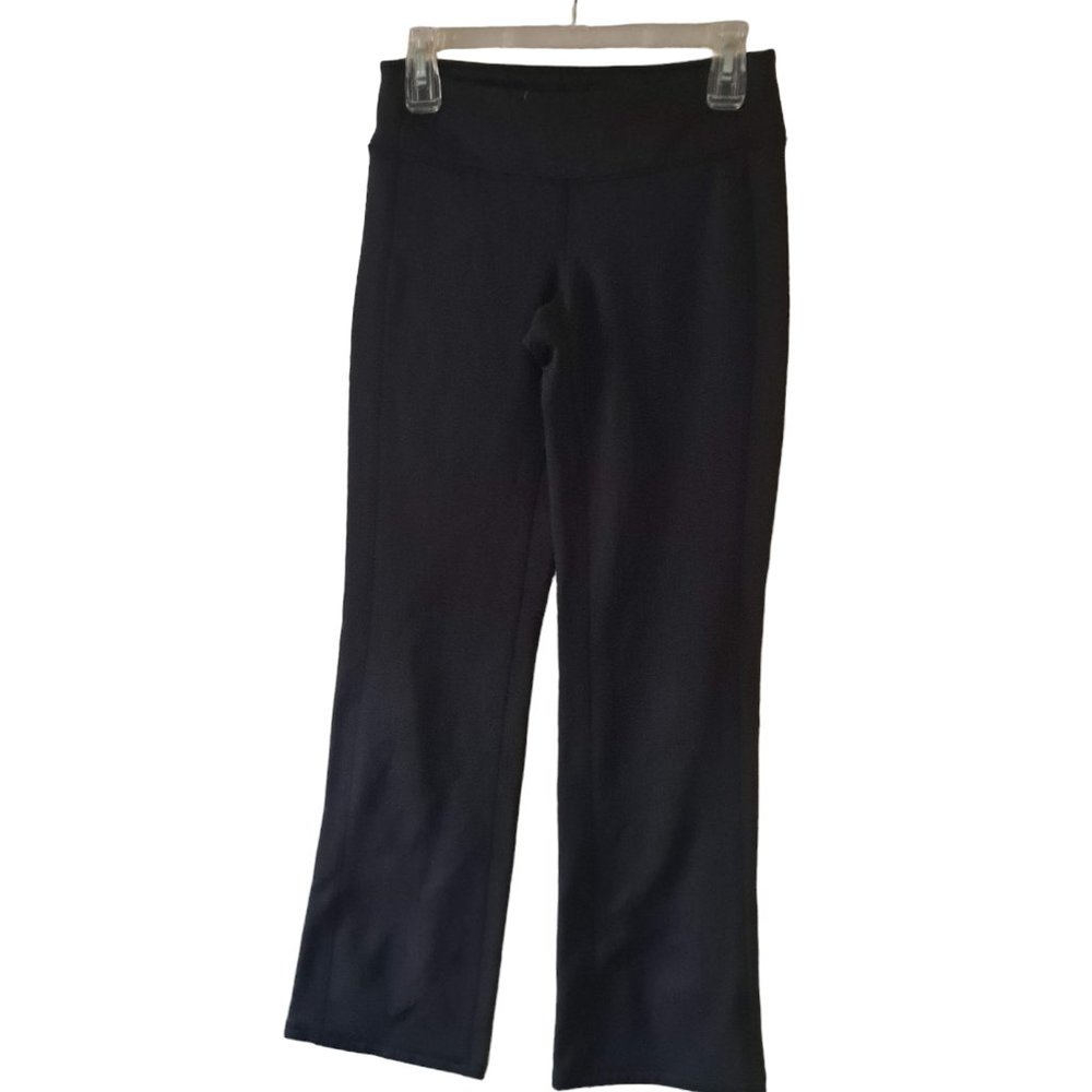 Athleta Black Fleece Lined Active Flared Yoga Pants - Size XS